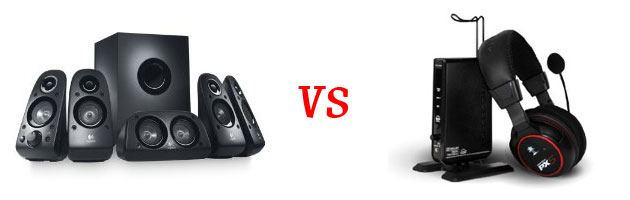 speakers vs headphones is a gaming surround sound audio comparison
