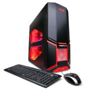 CyberpowerPC Gamer Ultra GUA140 Gaming Desktop PC (Black/Red)