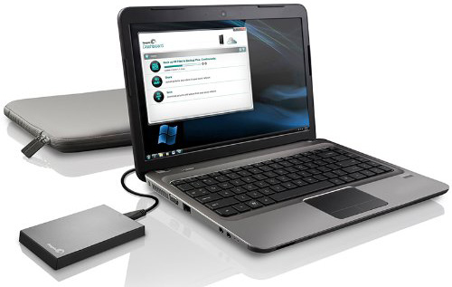 external hard drive for laptop data sharing and storage.
